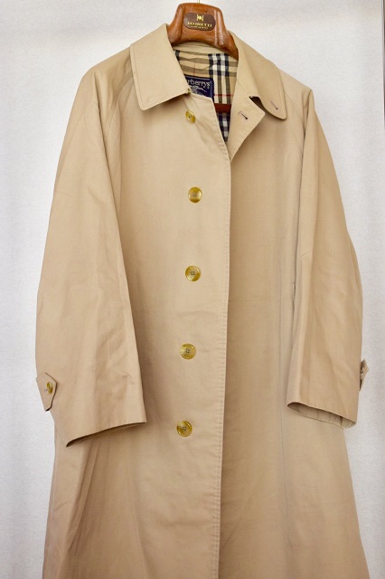 MadeinEnglandバーバリー 1枚袖 一枚袖 コート ステンカラーコート