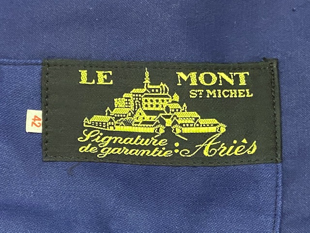 定番 mont Le st ジャケット モンサンミッシェル 刺繍タグ michel 