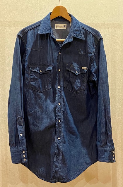 【Vintage】ROEBUCKS（ローバックス）のデニムウェスタンシャツ | 昭和最終世代