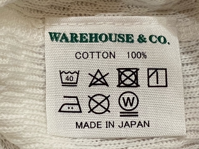 《WAREHOUSE（ウェアハウス）》のサーマルロングTシャツを購入 | 昭和最終世代