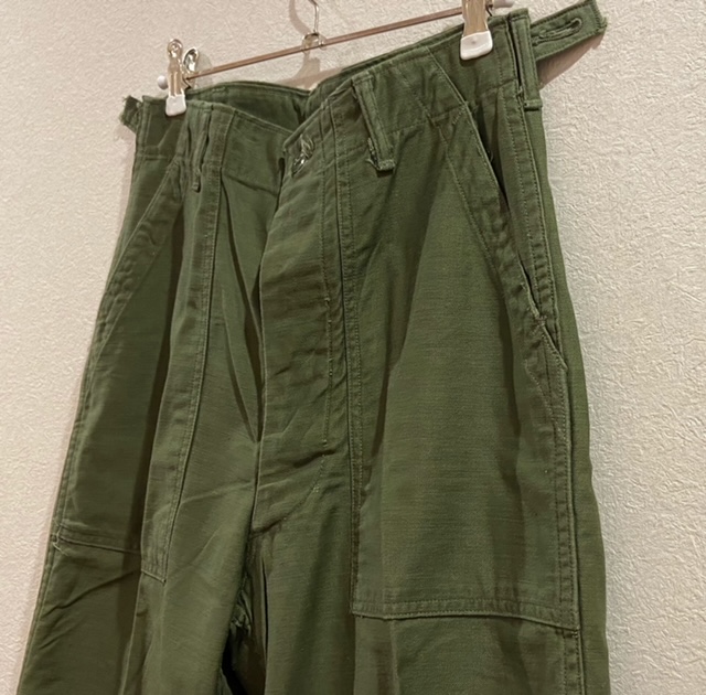 us army 60年代ベイカーパンツ ファティーグパンツ OG107-