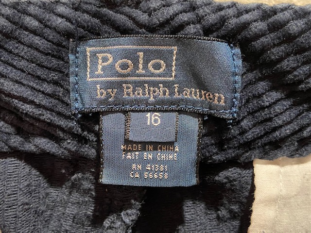 Regular】良いじゃん！《Polo by Ralph Lauren》のコーデュロイパンツ【コスパ最強】 | 昭和最終世代