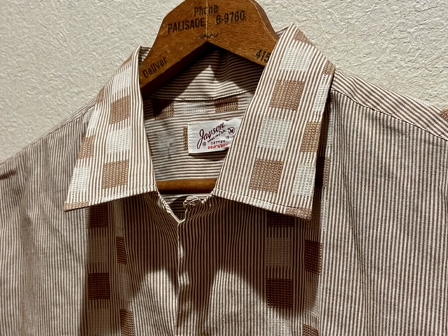 Vintage】ディテールが凝った1960's《Jayson》と《Pilgrim》のシャツ